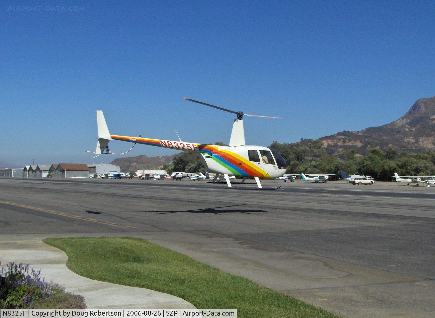 N8325F, 1995 Robinson R44 C/N 0208, 1995 Robinson R44, Lycoming O-540 260 Hp derated to 225 Hp for takeoff 205 Hp continuous, hover