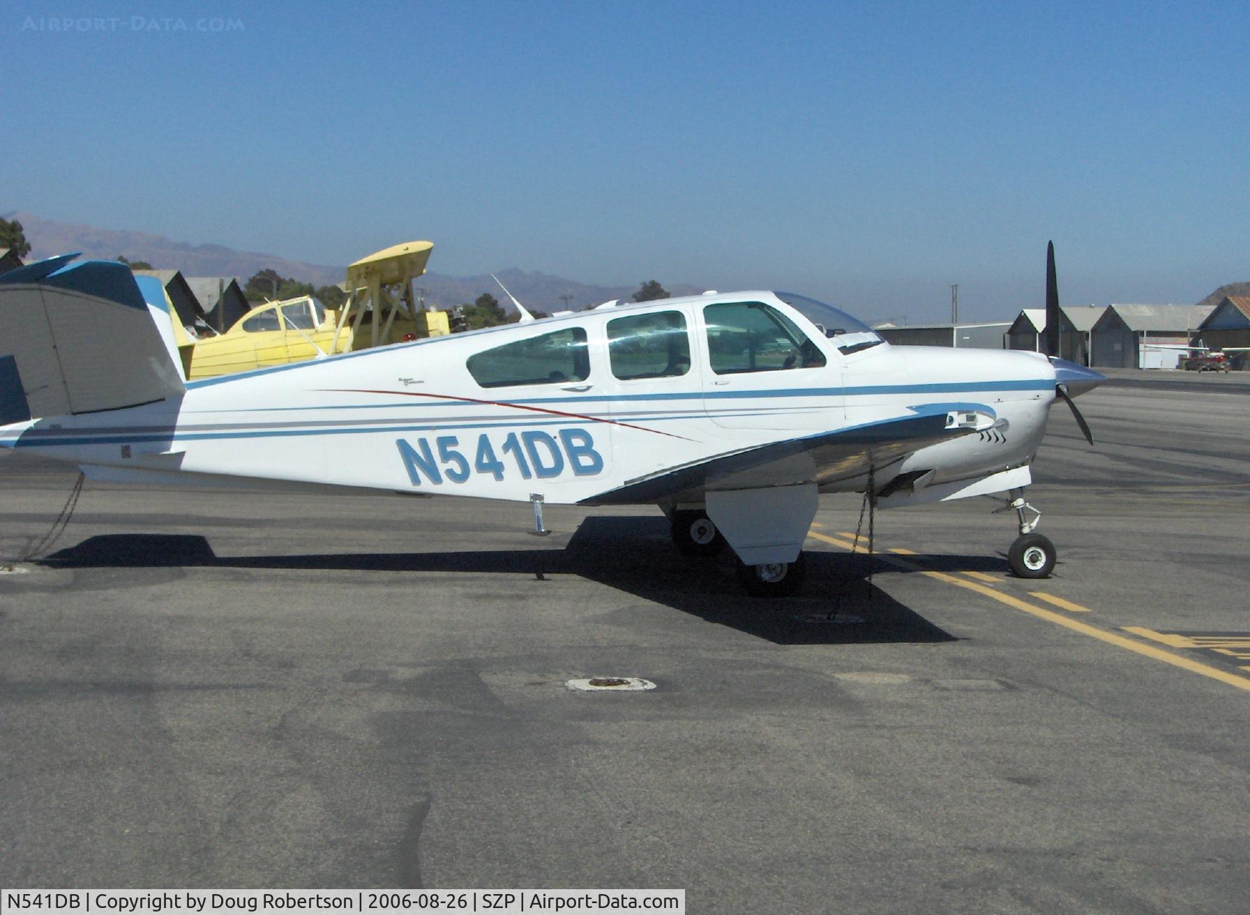 N541DB, 1964 Beech S35 Bonanza C/N D-7333, 1964 Beech S35 BONANZA, Continental IO-520-B 285 Hp