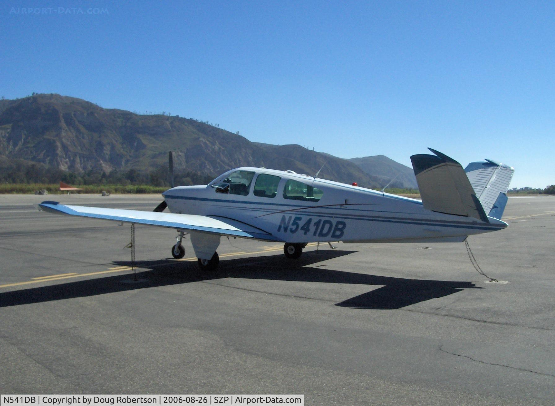 N541DB, 1964 Beech S35 Bonanza C/N D-7333, 1964 Beech S35 BONANZA, Continental IO-520-B 285 Hp