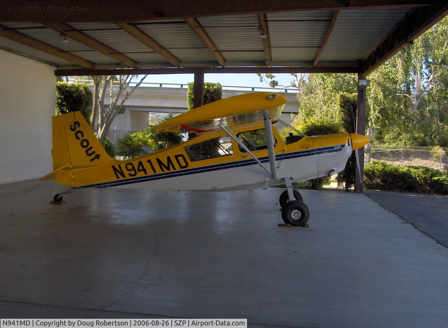 N941MD, 1996 American Champion 8GCBC Scout C/N 375-96, Mike Dewey's 1996 American Champion 8GCBC SCOUT, Lycoming O-360-E2C 180 Hp, wing spades