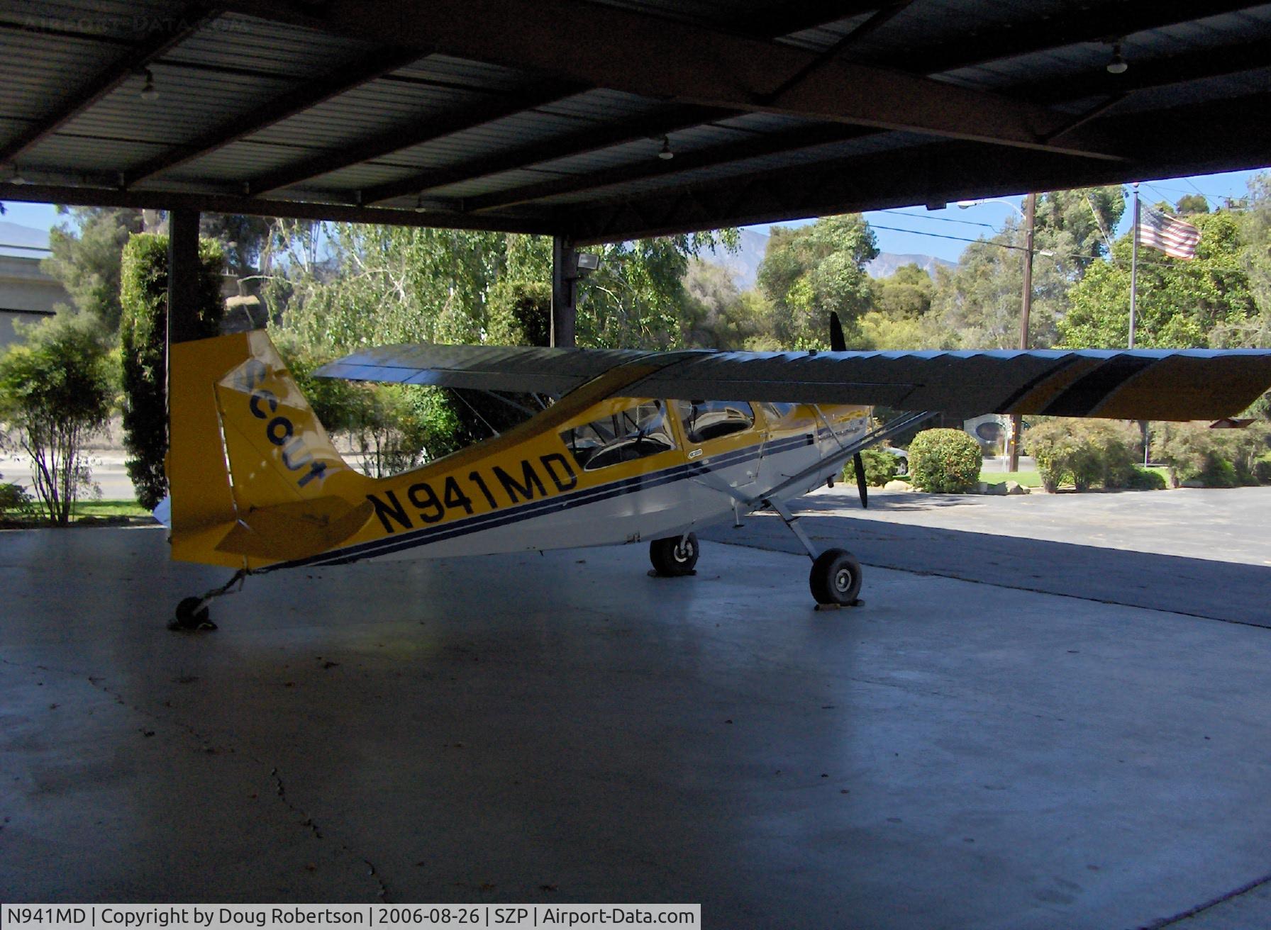 N941MD, 1996 American Champion 8GCBC Scout C/N 375-96, Mike Dewey's 1996 American Champion 8GCBC SCOUT, Lycoming O-360-E2C 180 Hp, wing spades
