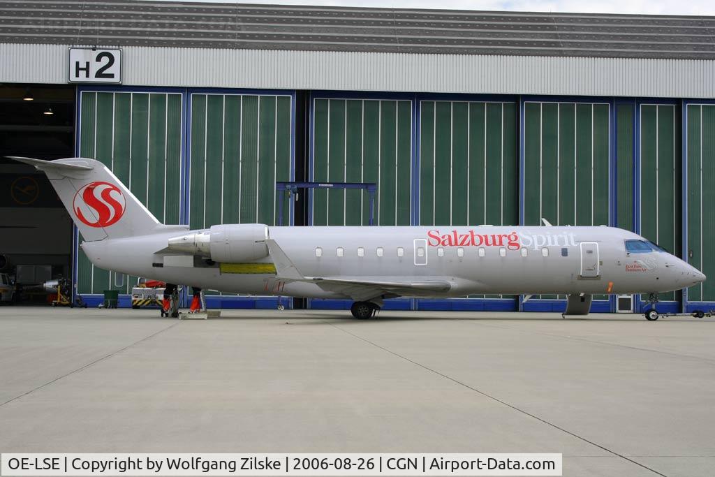 OE-LSE, 2004 Bombardier CRJ-200ER (CL-600-2B19) C/N 7990, Stored at CGN