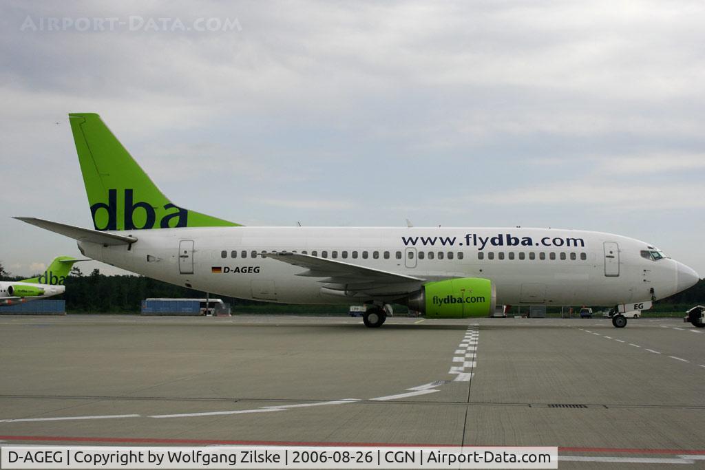 D-AGEG, 1988 Boeing 737-35B C/N 24237, visitor