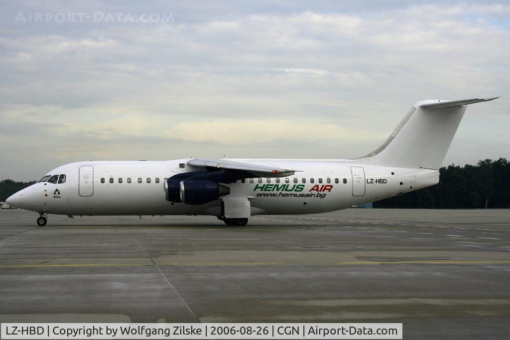 LZ-HBD, 1989 British Aerospace BAe.146-300A C/N E3141, visitor