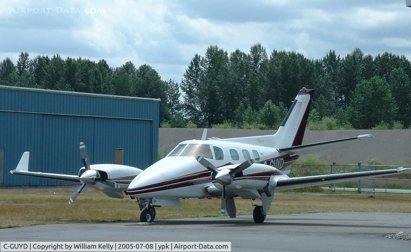 C-GUYD, 1976 Beech B-60 Duke C/N P-399, Beech Duke at Pitt Meadows BC