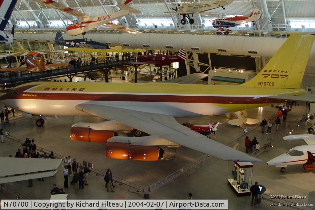 N70700, 1954 Boeing 367-80 C/N 17158, Boeing 707 prototype