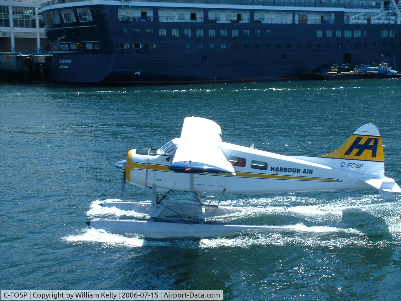 C-FOSP, 1962 De Havilland Canada DHC-2 Beaver Mk.1 C/N 1501, Beaver on floats Vancouver Harbour