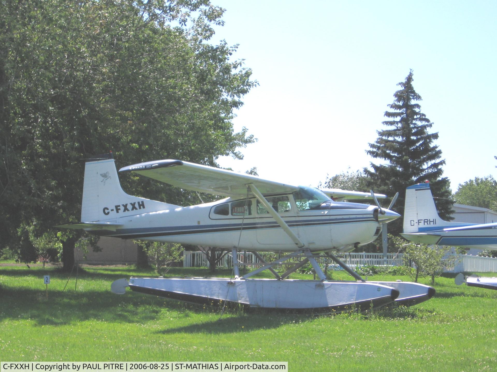 C-FXXH, 1968 Cessna A185E Skywagon 185 C/N 185 1408, on land for while