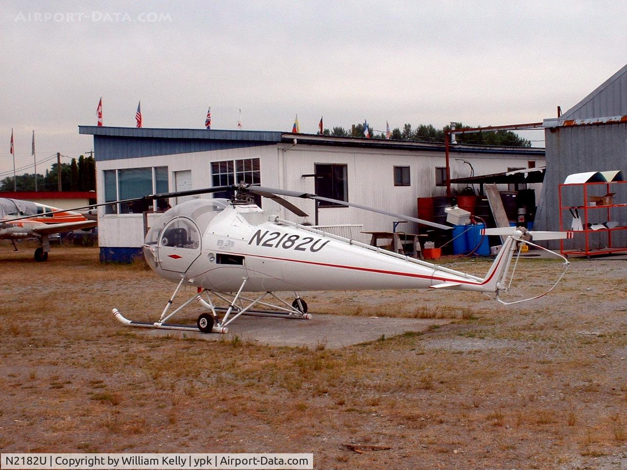 N2182U, 1963 Brantly B-2B C/N 344, Brantly B2B at Pitt Meadows BC