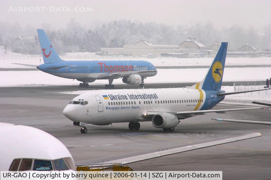 UR-GAO, 1991 Boeing 737-4Z9 C/N 25147, UKRAINE INTERNATIONAL 737