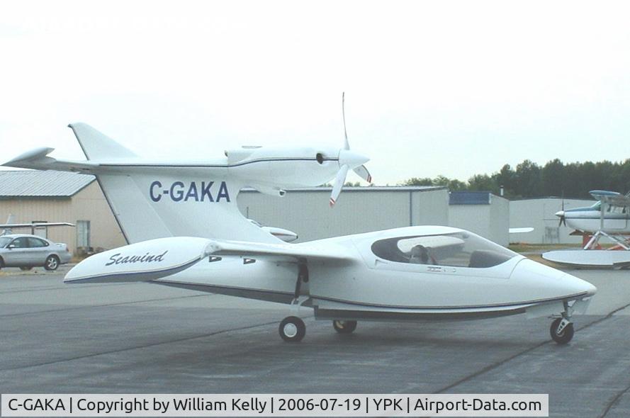 C-GAKA, 2000 Seawind 3000 C/N 46, Seawind 3000 jusst after landing Pitt Meadows