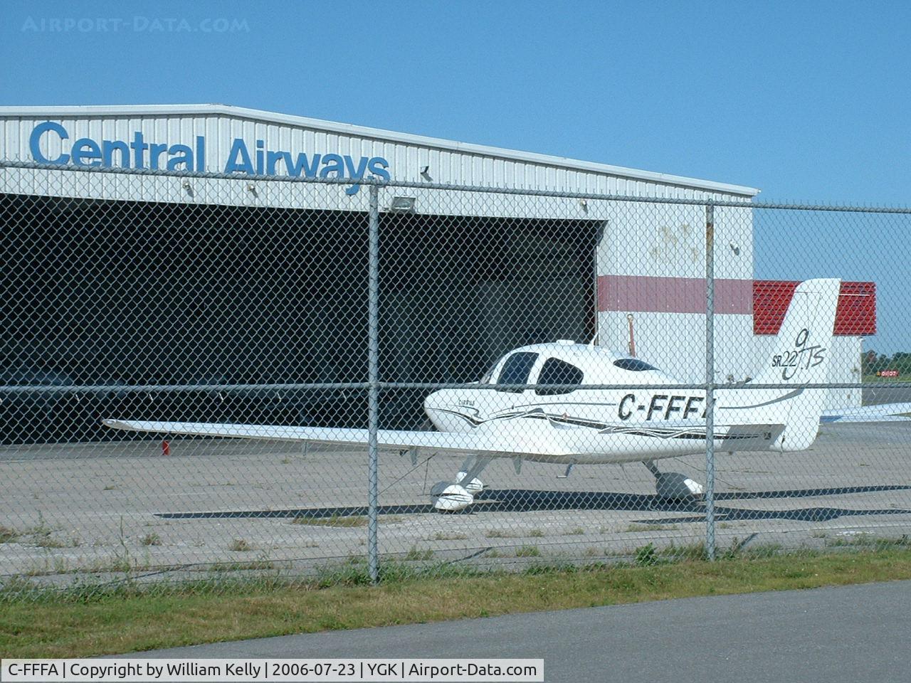 C-FFFA, 2005 Cirrus SR22 GTS C/N 1376, CIRRUS SR22 AT KINGSTON ON