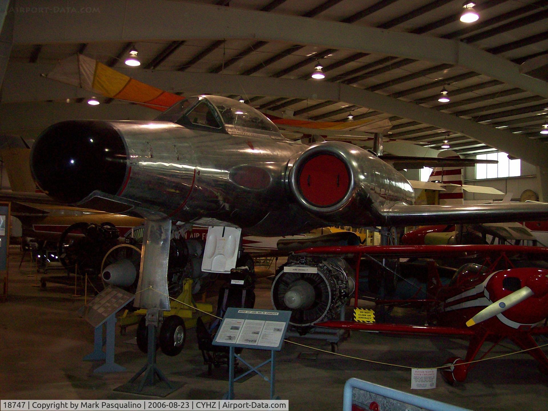 18747, Avro Canada CF-100 Mk.5 Canuck C/N 647, CF-100 18747 at Atlantic Canada Aviation Museum
