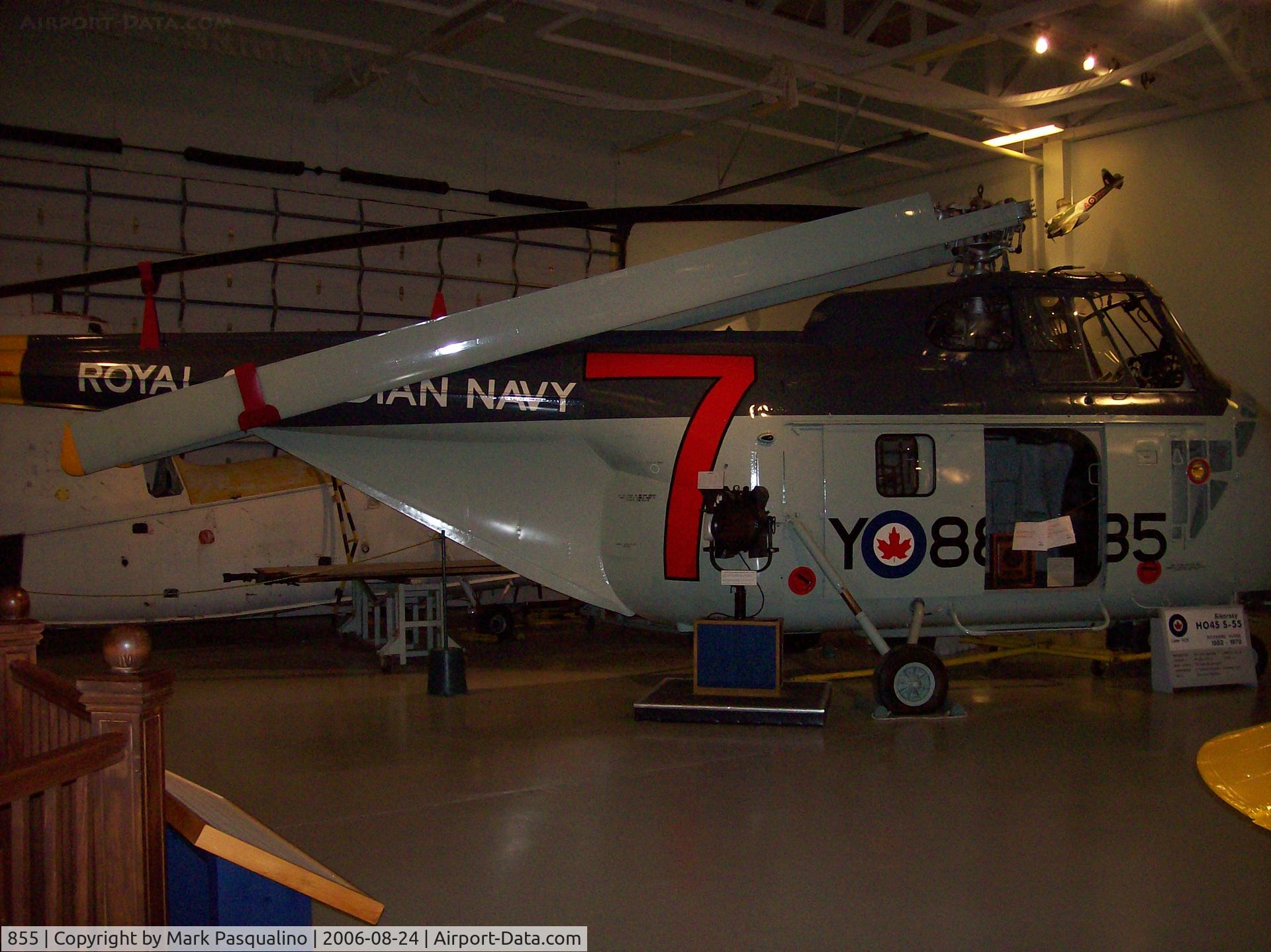 855, Sikorsky H04S-3 Horse C/N 55-855, S-55  855
