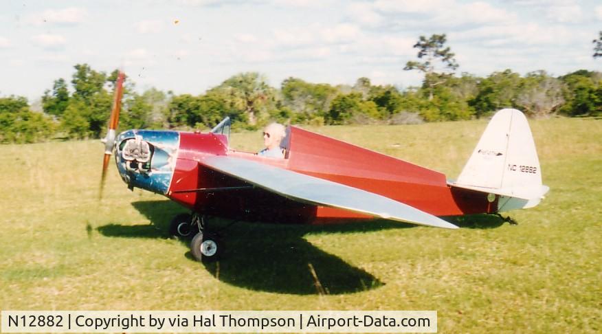 N12882, 1978 Heath CNA-40 C/N TD-3, 12882 at Carlstrom Field in Arcadia, FL.  Hal Thompson at the controls