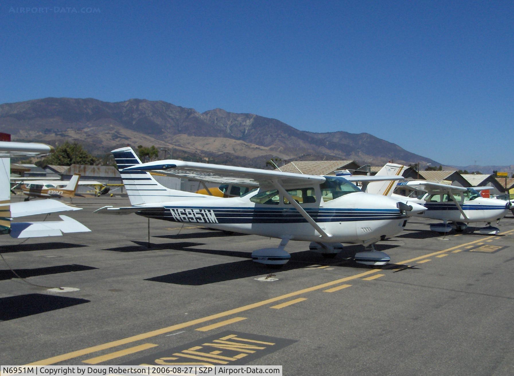N6951M, 1975 Cessna 182P Skylane C/N 18263896, 1975 Cessna 182P SKYLANE, Continental O-470-S 230 Hp