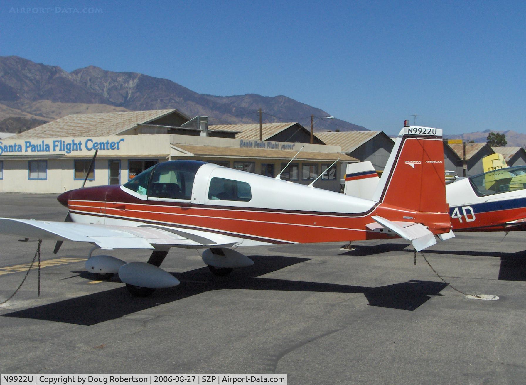 N9922U, 1978 Grumman American AA-1C Lynx C/N AA1C0156, 1978 Grumman American AA-1C LYNX, Lycoming O-235-C2C 115 Hp