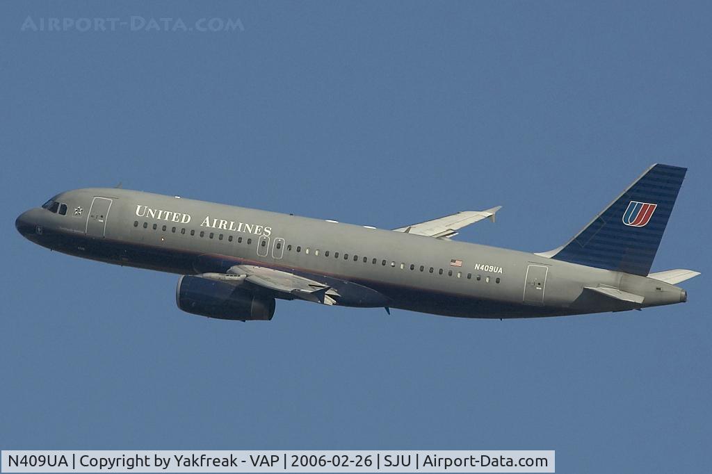 N409UA, 1994 Airbus A320-232 C/N 462, United Airlines Airbus A320