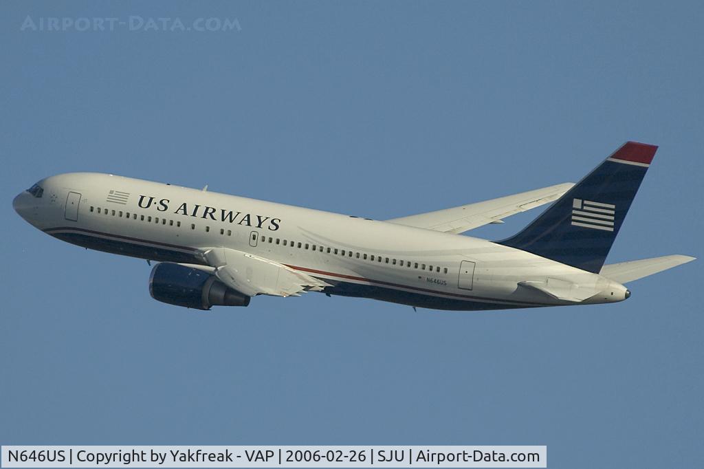 N646US, 1987 Boeing 767-201/ER C/N 23898, US Airways Boeing 767-200
