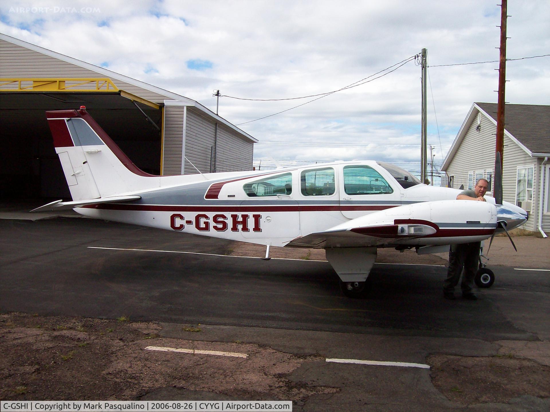C-GSHI, 1973 Beech 95-B55 Baron Baron C/N TC-1615, Beech B55