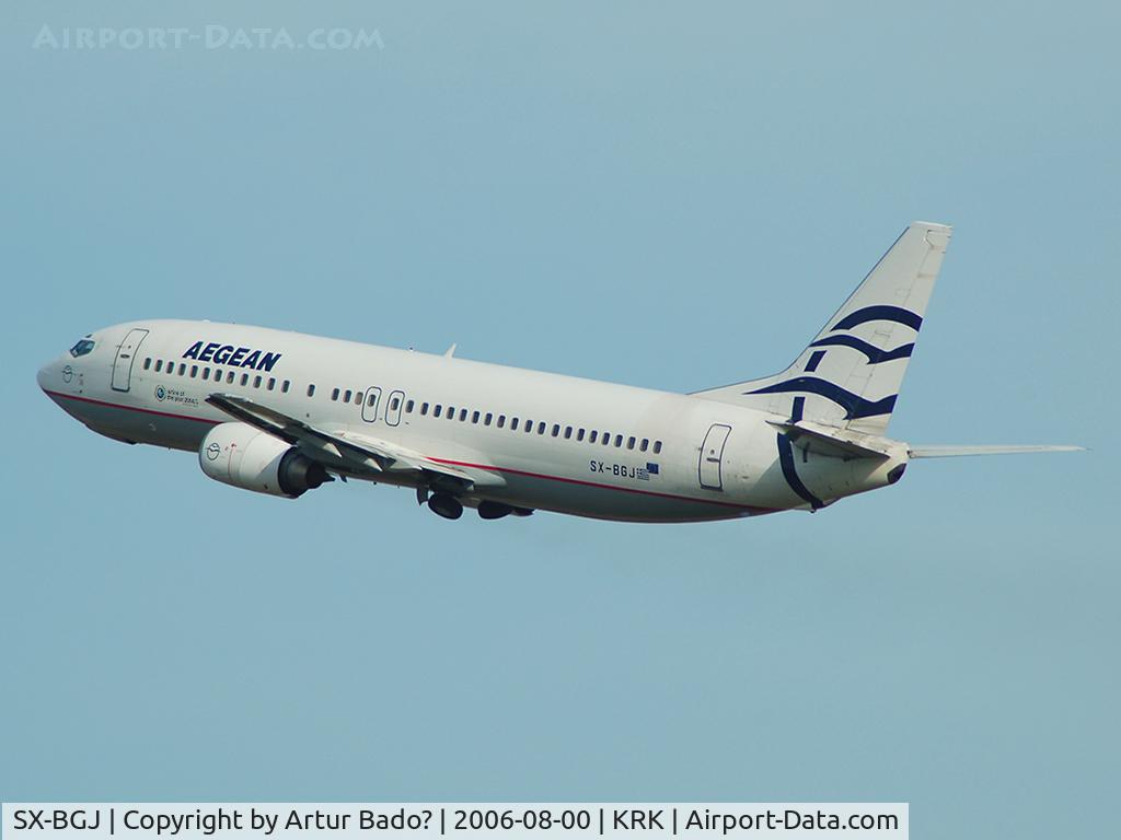 SX-BGJ, 1992 Boeing 737-4S3 C/N 25595, Aegean