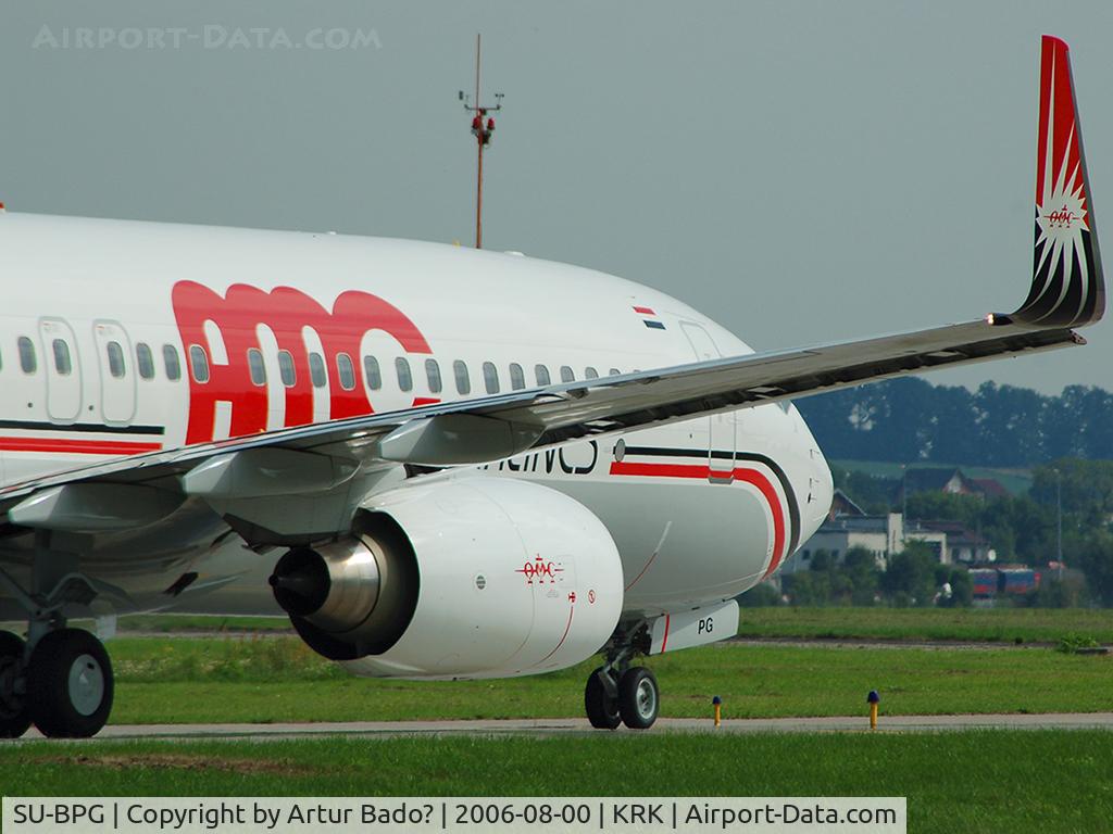 SU-BPG, 2006 Boeing 737-86N C/N 32669, AMC Airlines