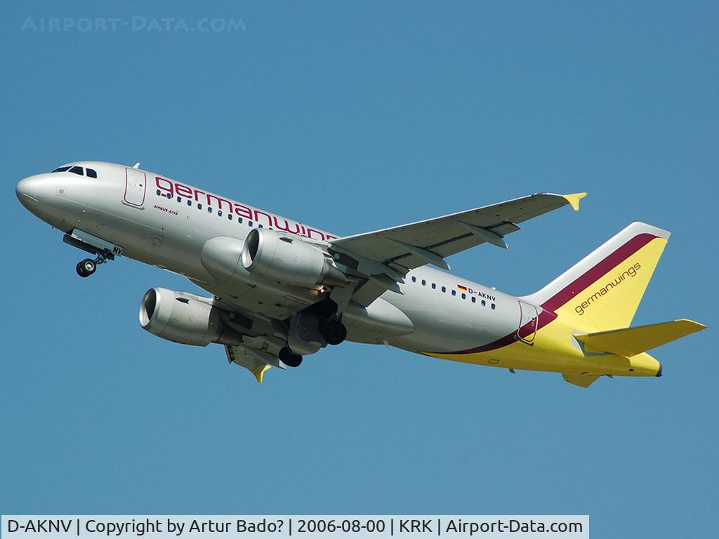 D-AKNV, 2005 Airbus A319-112 C/N 2632, Germanwings