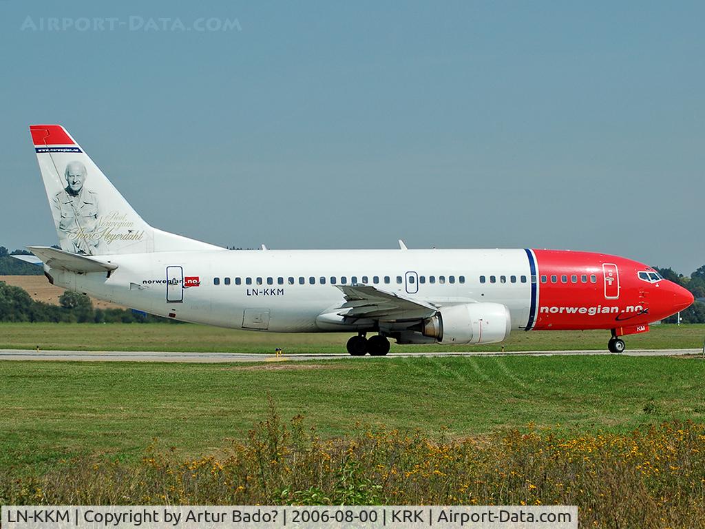 LN-KKM, 1990 Boeing 737-3Y0 C/N 24676, Norwegian