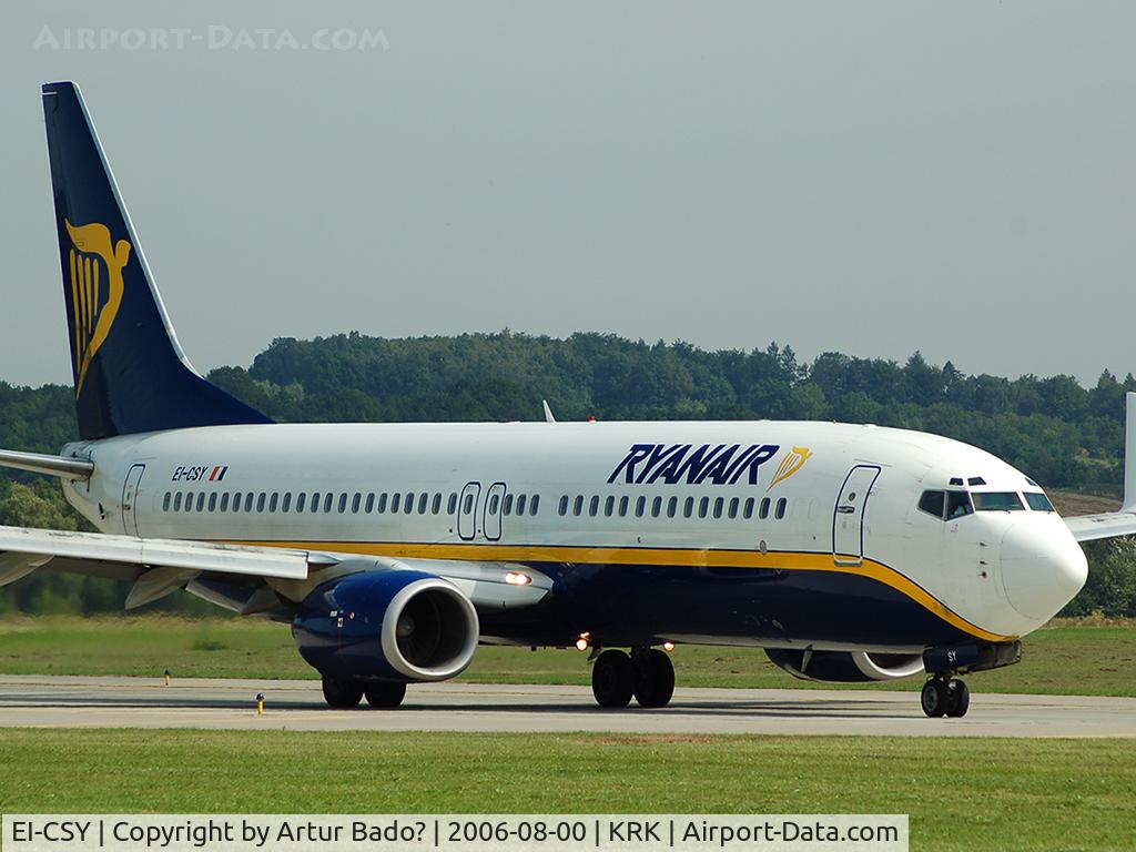 EI-CSY, 2002 Boeing 737-8AS C/N 32779, Ryanair