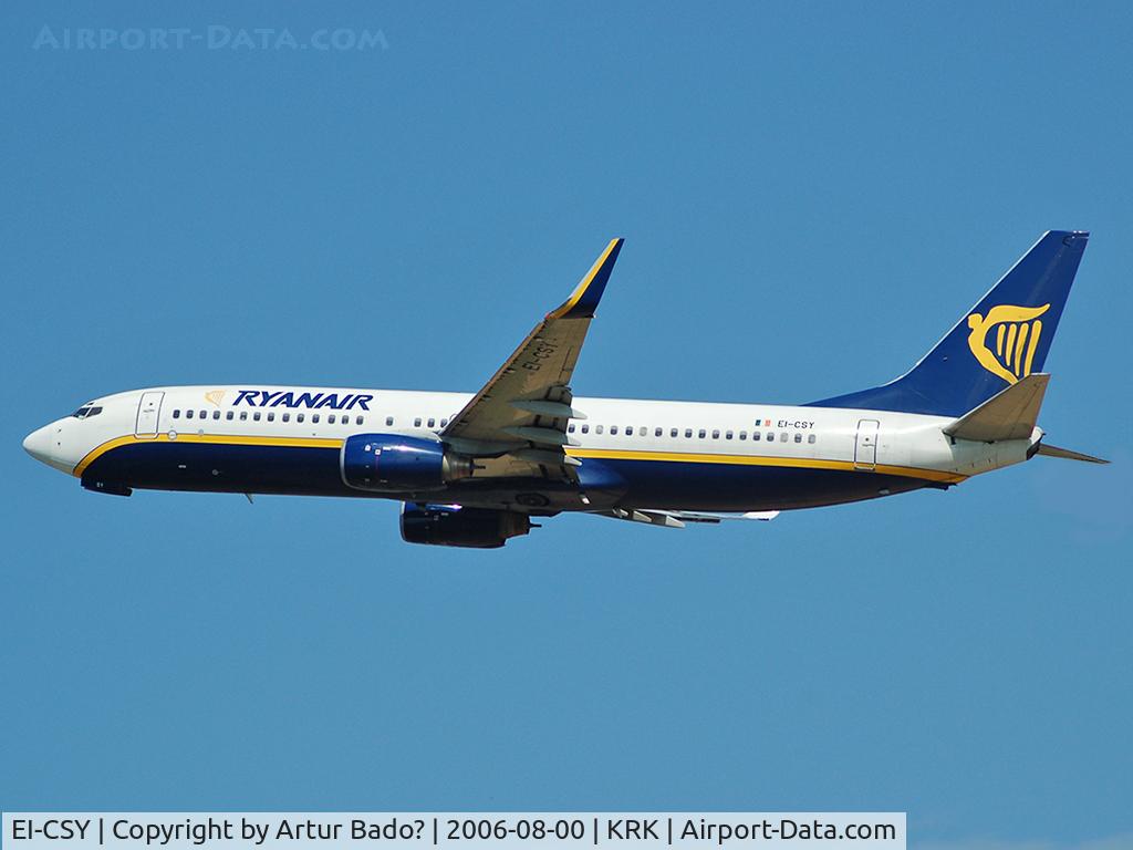 EI-CSY, 2002 Boeing 737-8AS C/N 32779, Ryanair