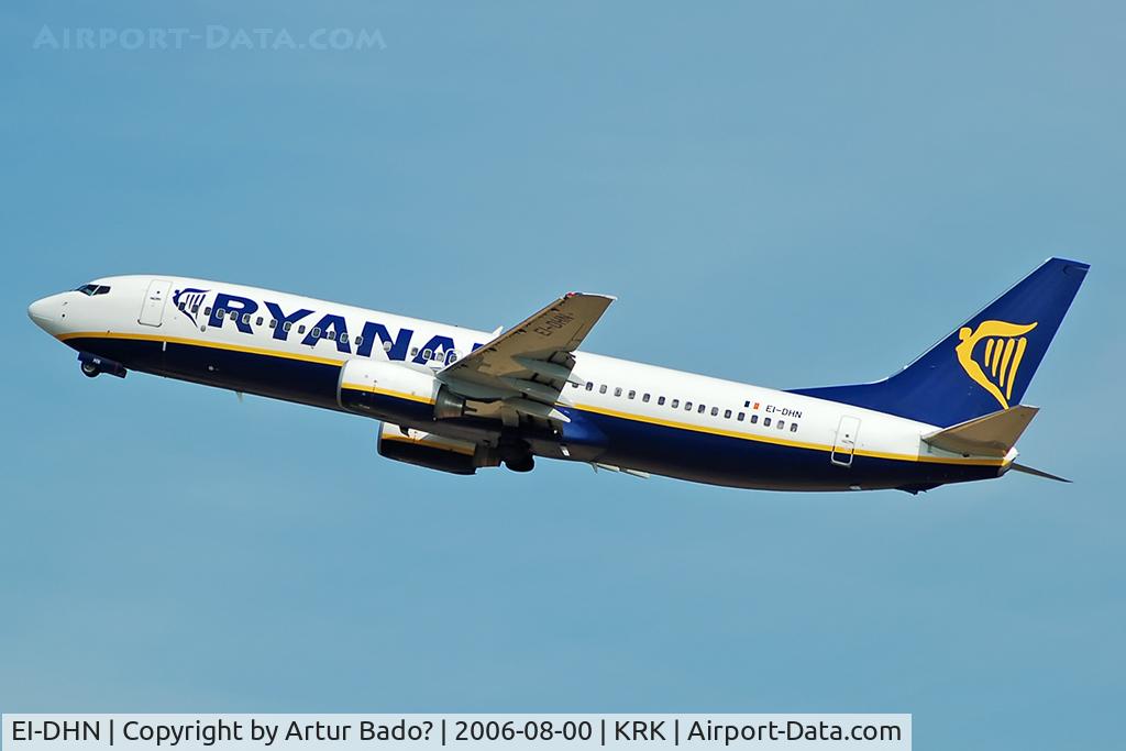 EI-DHN, 2005 Boeing 737-8AS C/N 33577, Ryanair