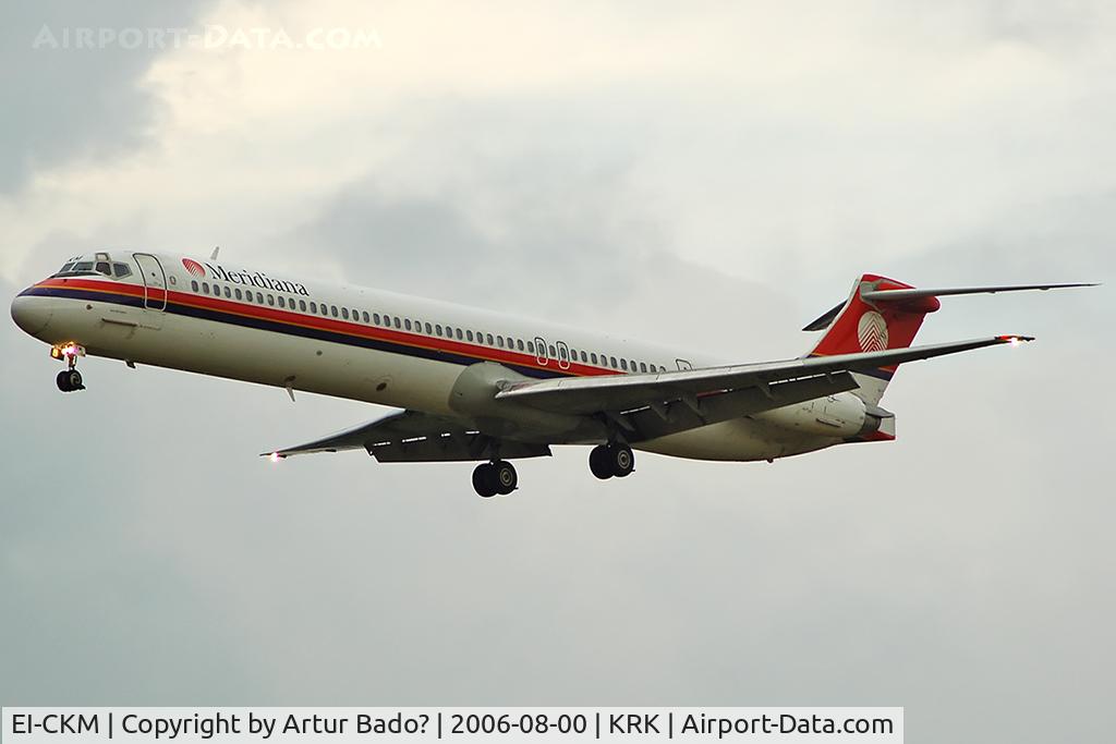 EI-CKM, 1989 McDonnell Douglas MD-83 (DC-9-83) C/N 49792, Meridiana