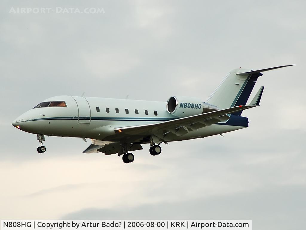 N808HG, 1994 Canadair Challenger 601-3R (CL-600-2B16) C/N 5157, Private