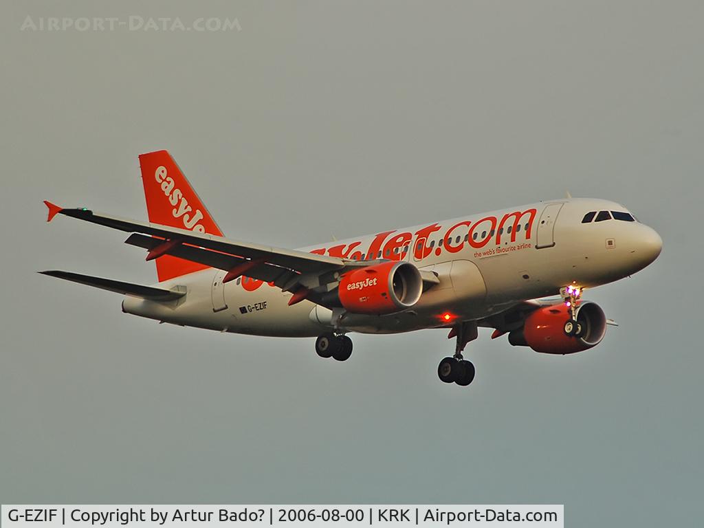 G-EZIF, 2005 Airbus A319-111 C/N 2450, EasyJet