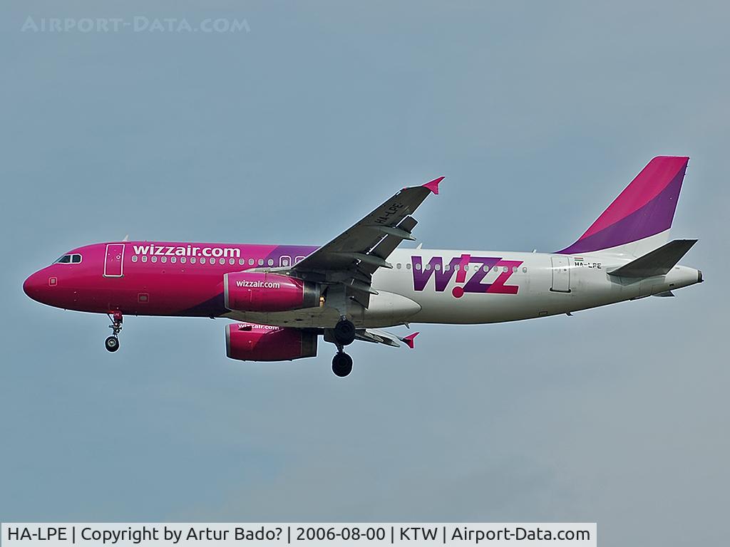 HA-LPE, 2002 Airbus A320-233 C/N 1892, WIZZ