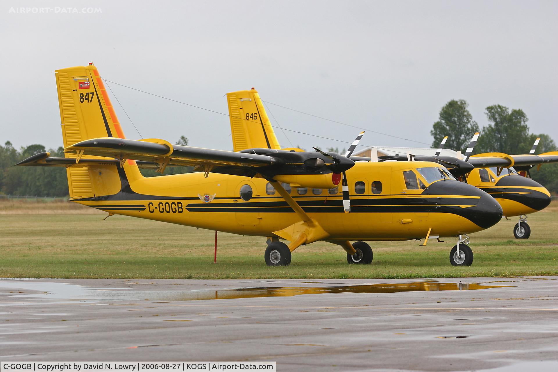 C-GOGB, 1980 De Havilland Canada DHC-6-300 Twin Otter C/N 761, C-GOGB at KOGS.