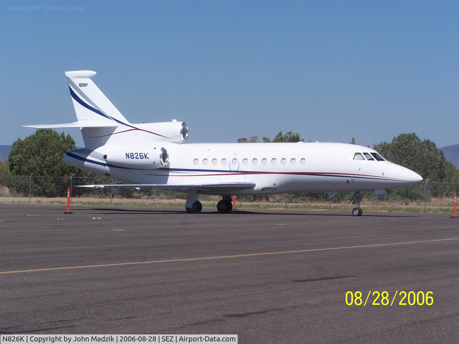 N826K, 1998 Dassault Falcon 900EX C/N 36, Sedona Airport