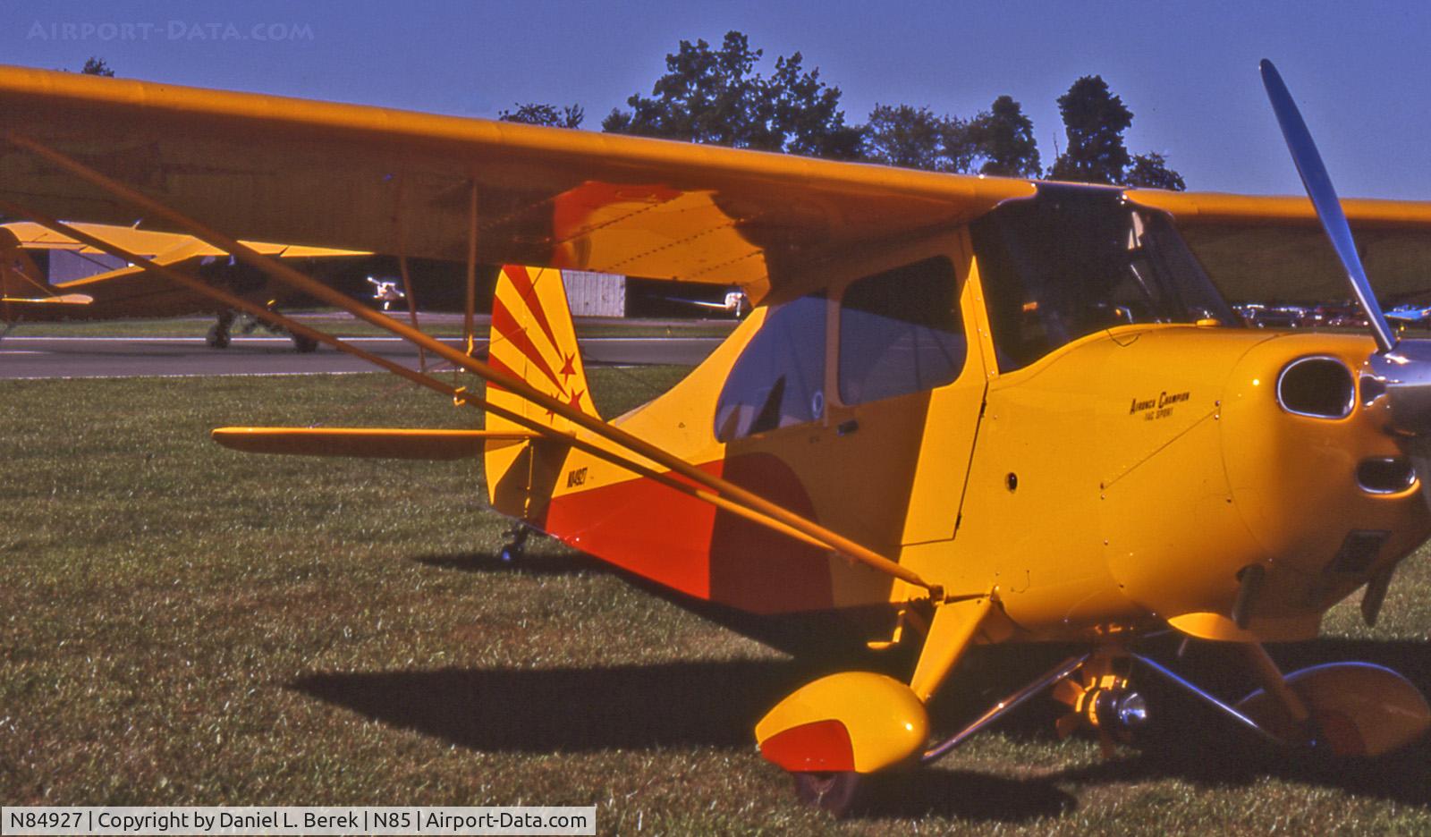 N84927, 1946 Aeronca 7AC Champion C/N 3649, This 1946-vintage Aeronca is all decked out!