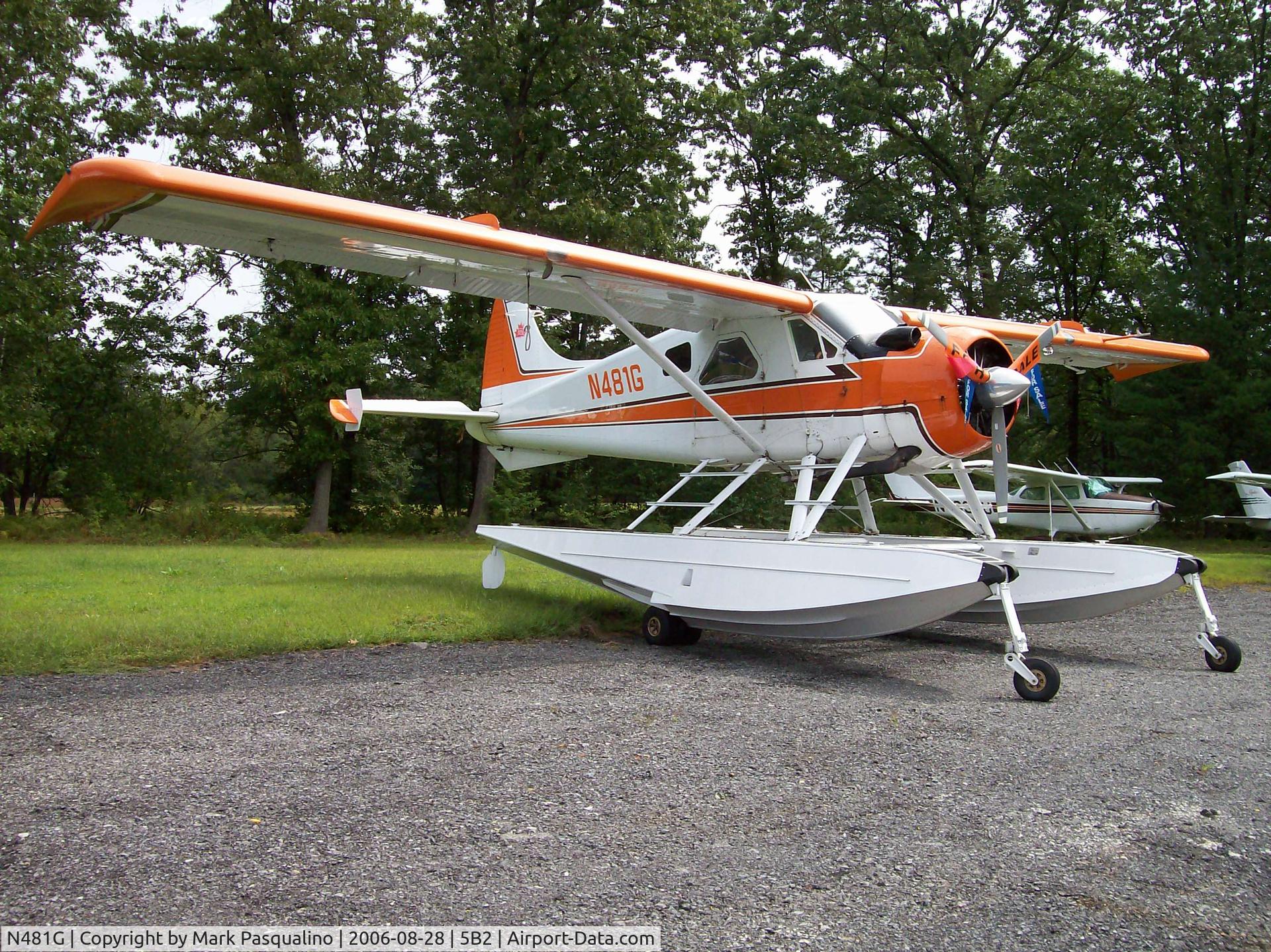 N481G, 1957 De Havilland Canada U-6A Beaver C/N 1178, DHC-2