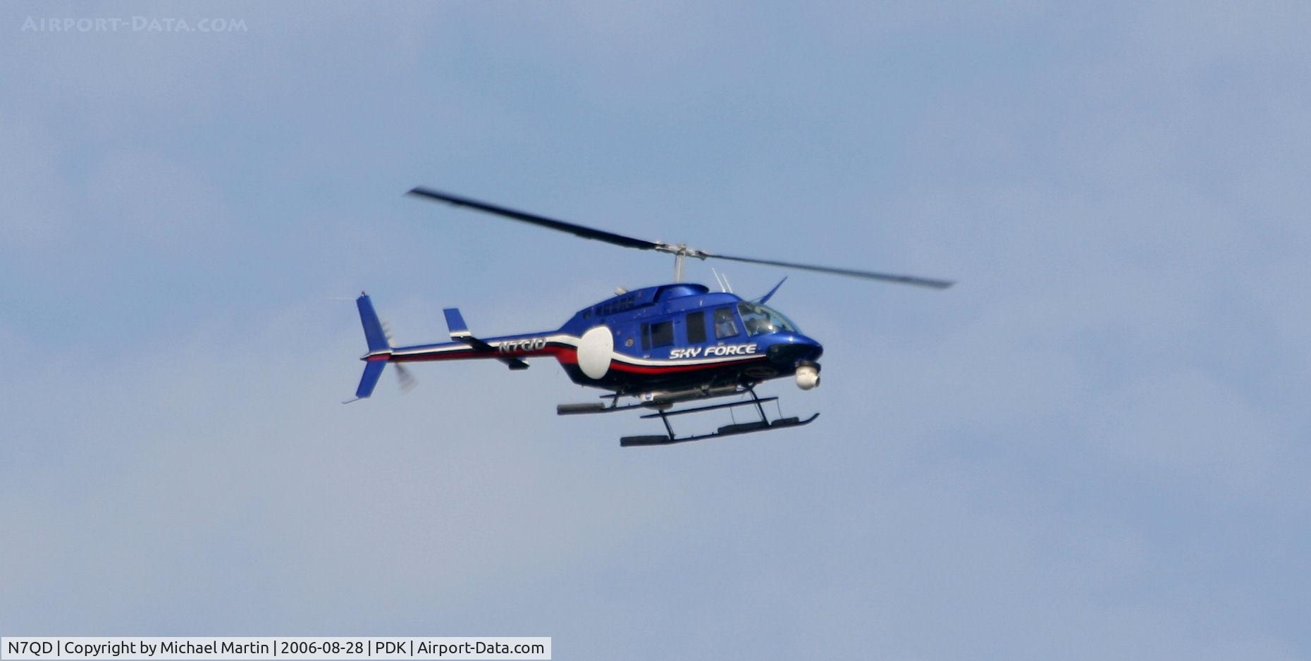N7QD, Bell 206L-4 LongRanger IV LongRanger C/N 52108, On loan to Atlanta (WSPA - Greenville, SC)
