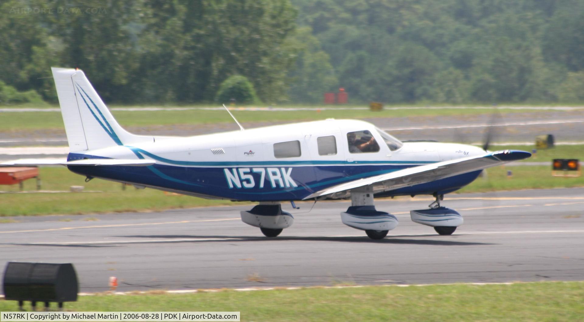 N57RK, 2004 Piper PA-32-301FT Saratoga C/N 3232016, Landing 20R