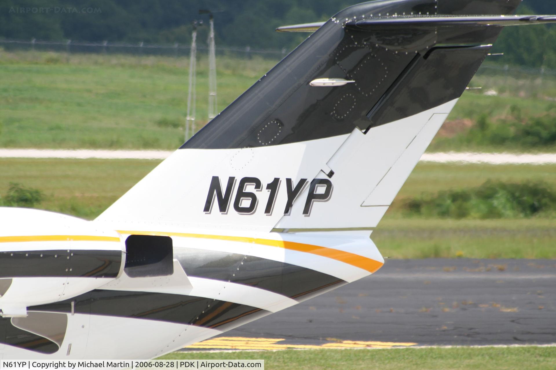 N61YP, 1998 Cessna 525 CitationJet C/N 525-0237, Tail Numbers