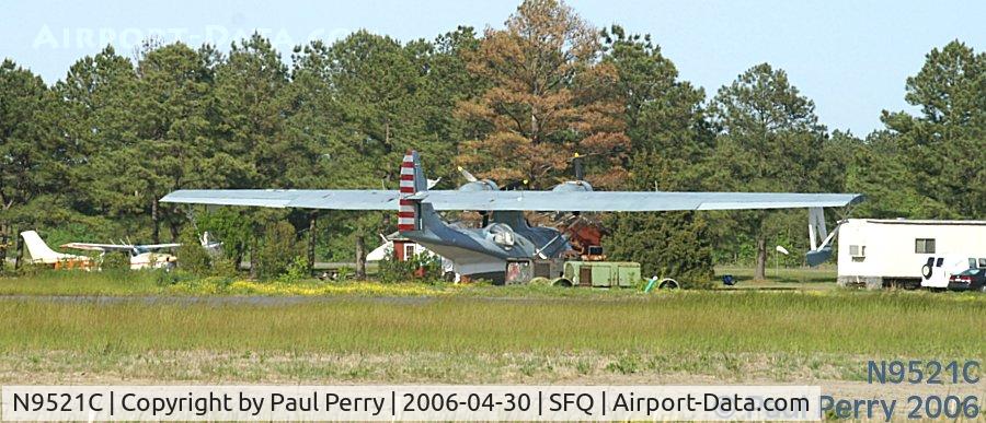 N9521C, 1943 Consolidated Vultee 28-5ACF C/N 1656, Sad to say, but she has since changed her residence...but still close
