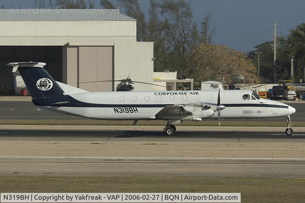 N319BH, 1985 Beech 1900C C/N UB-36, Corporate Air Beech 1900C