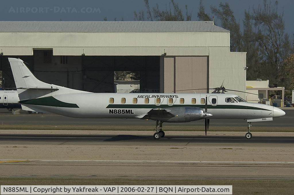 N885ML, 1996 Fairchild SA-227DC Metro 23 C/N DC-885B, Merlin Airways Metro