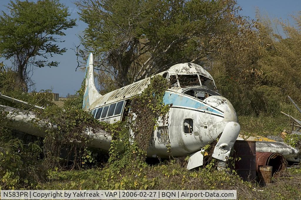 N583PR, 1959 De Havilland DH-114 Heron 2X C/N 14134, This Primair Heron is use for fire practice training - RIP