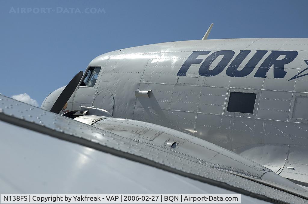 N138FS, 1942 Douglas DC-3C C/N 9967, Four Star DC3