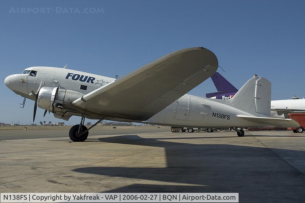 N138FS, 1942 Douglas DC-3C C/N 9967, Four Star DC3
