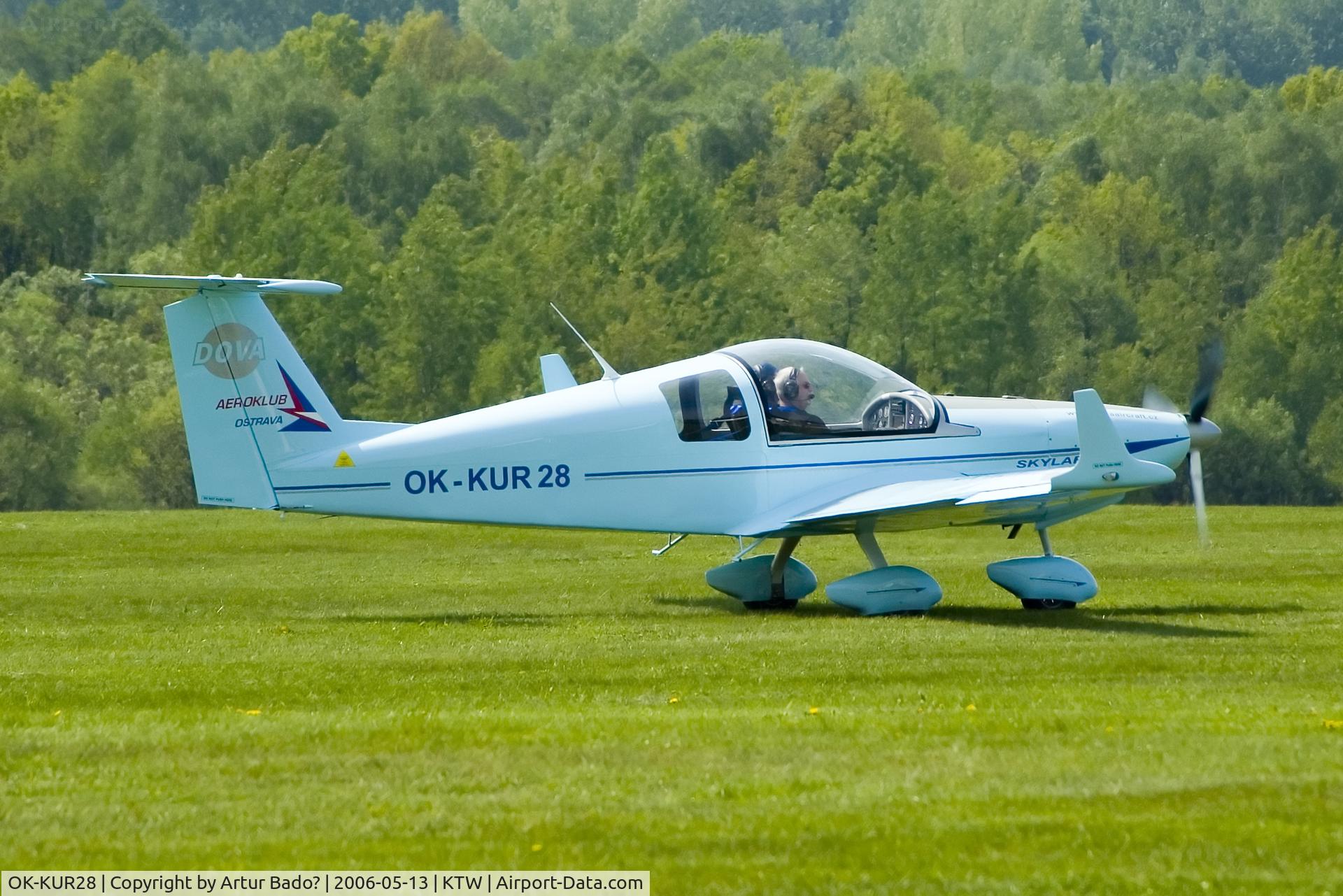 OK-KUR28, Dova DV-1 Skylark C/N Not found OK-KUR28, Aeroklub Ostrava