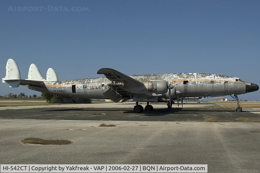HI-542CT, 1957 Lockheed L-1049H Super Constellation C/N 4825, AMSA Lockheed L1049 Constellation